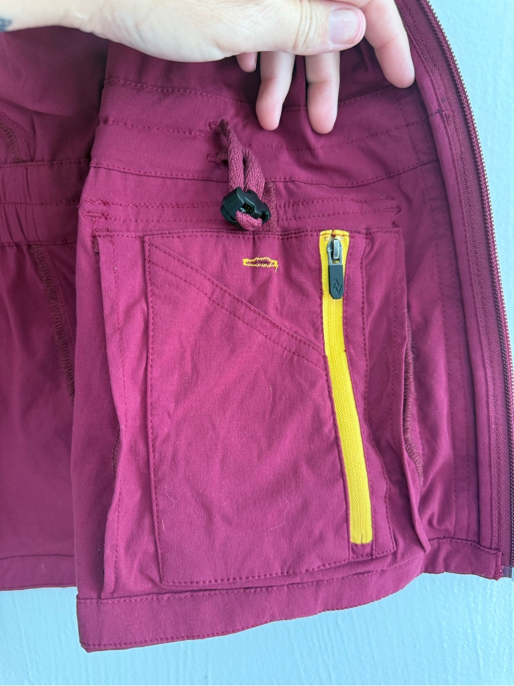 Eddie Bauer Deep Raspberry Utility Vest - Picture 7 of 9